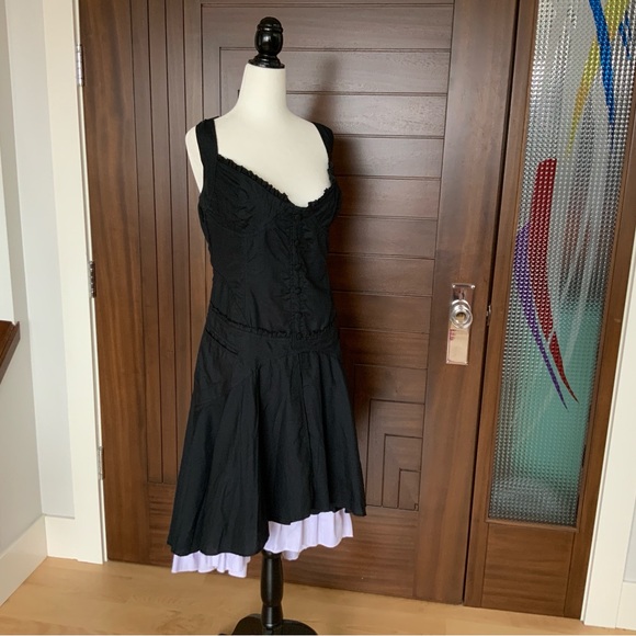 HEAVY RED Dress, Alice Innocence Tea Dress, NEW, Size L - Picture 9 of 17